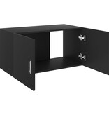 VidaXL Hangkast 80x39x40 cm bewerkt hout zwart