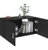 VidaXL Hangkast 80x39x40 cm bewerkt hout zwart