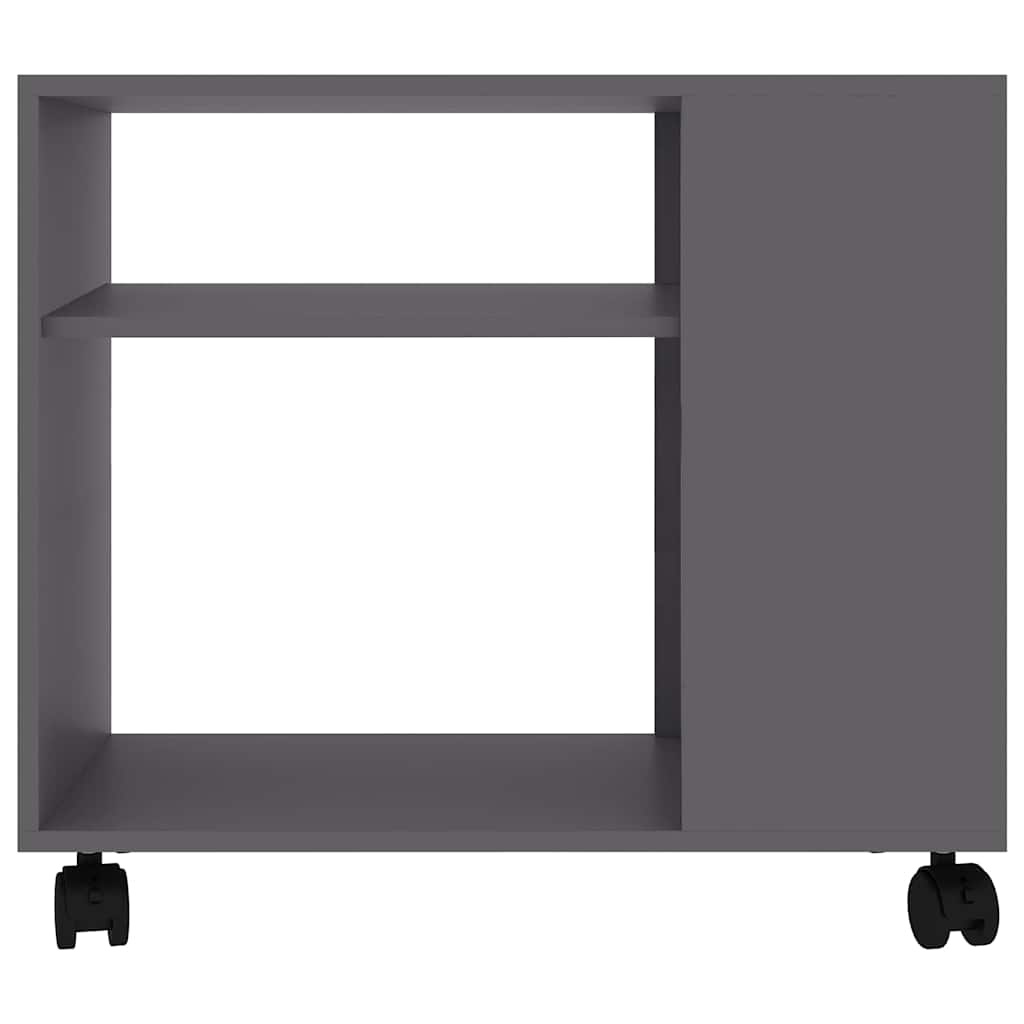 VidaXL Bijzettafel 70x35x55 cm bewerkt hout grijs