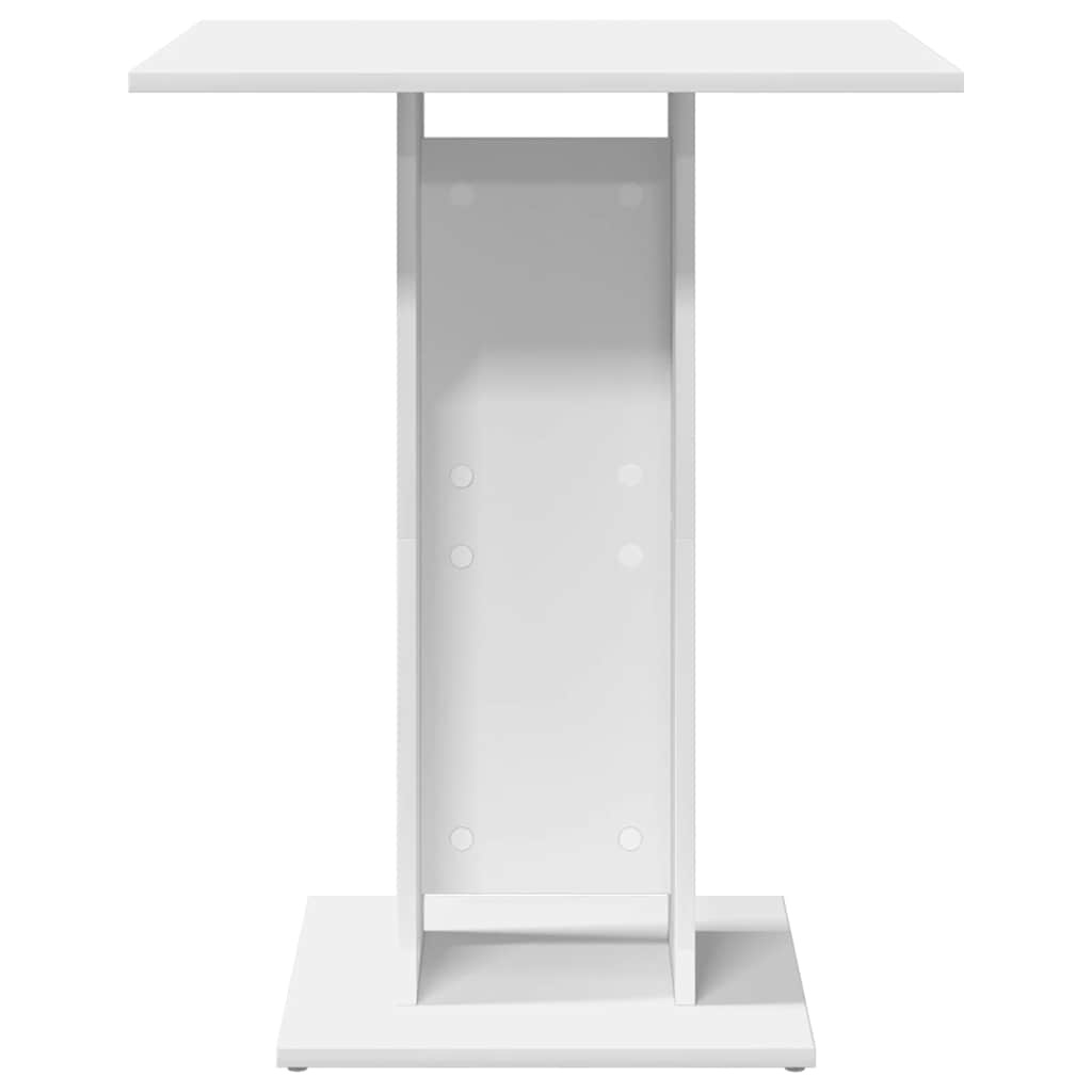 VidaXL Bistrotafel 60x60x75 cm bewerkt hout wit