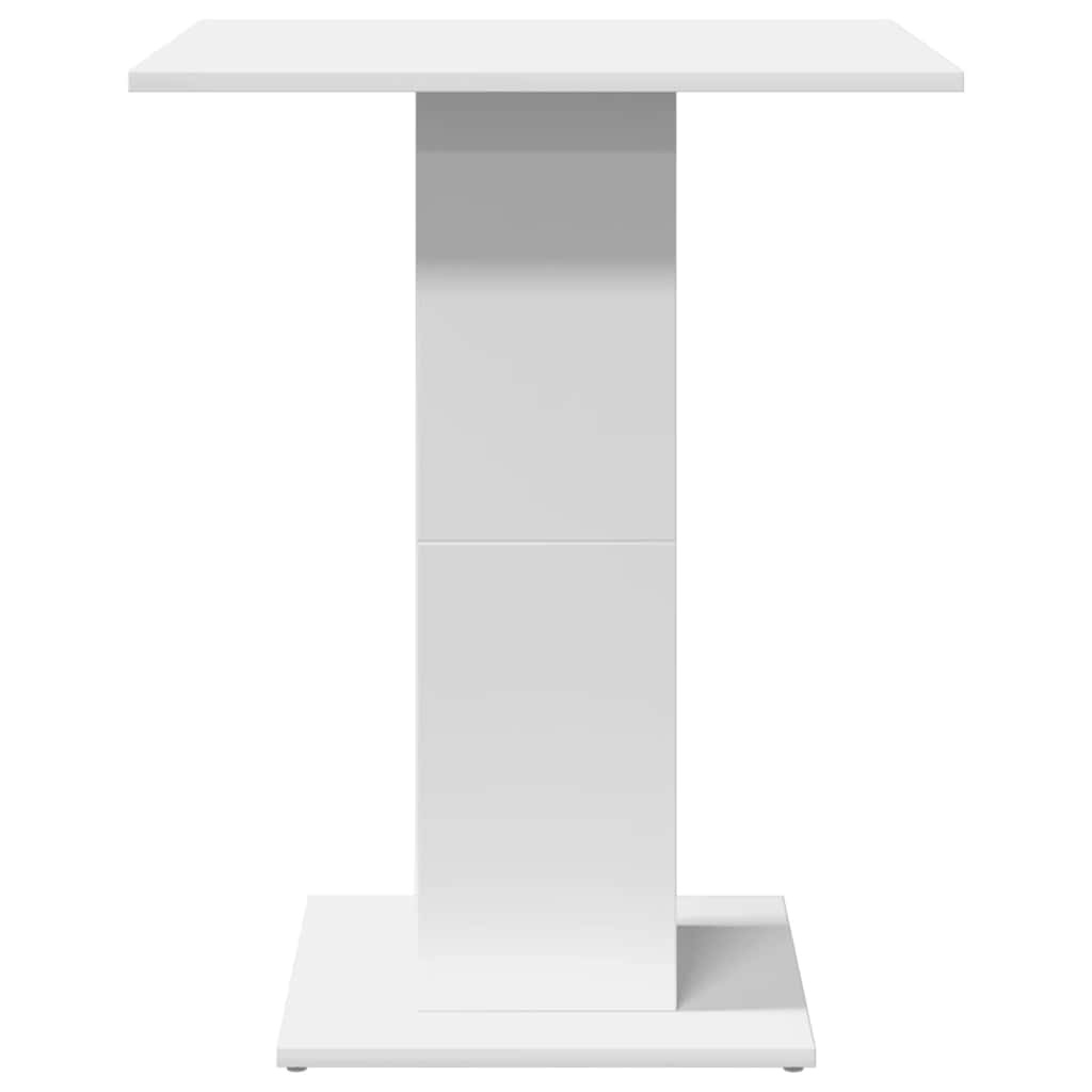 VidaXL Bistrotafel 60x60x75 cm bewerkt hout wit