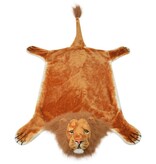 VidaXL Leeuwenvloerkleed pluche 205 cm bruin
