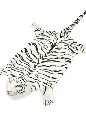 VidaXL Tijgervloerkleed pluche 144 cm wit