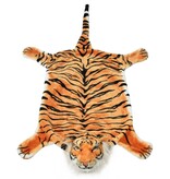 VidaXL Tijgervloerkleed pluche 144 cm bruin