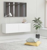 VidaXL Tv-meubel 100x30x30 cm bewerkt hout wit