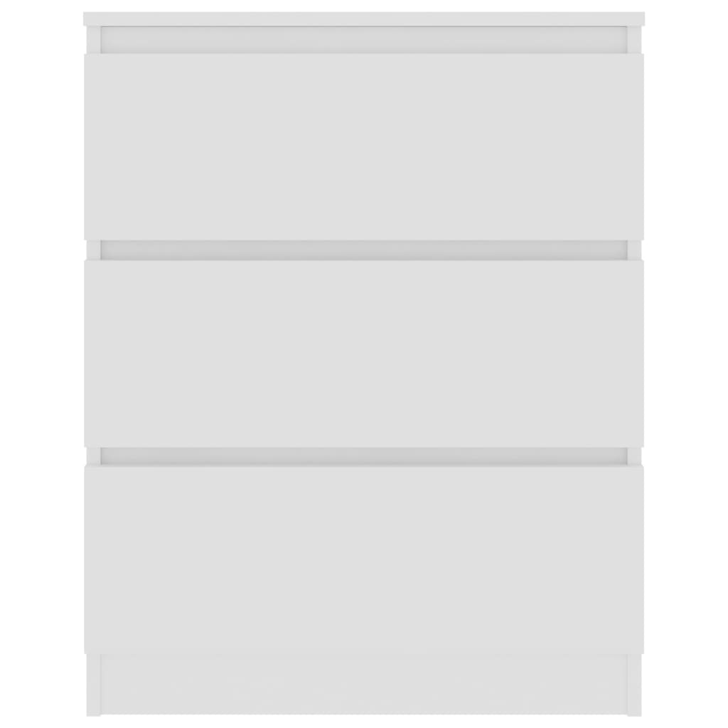 VidaXL Dressoir 60x35x76 cm bewerkt hout wit