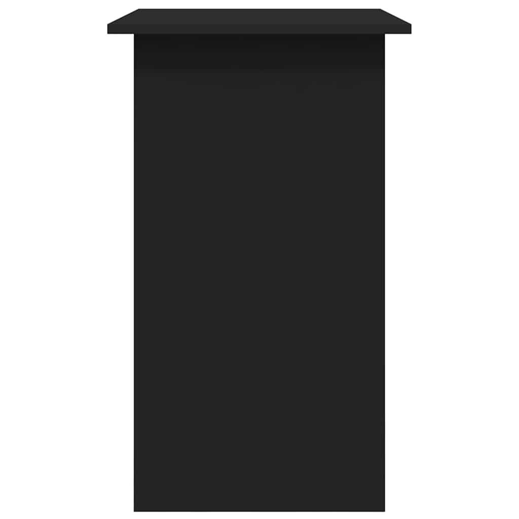 VidaXL Bureau 80x45x74 cm bewerkt hout zwart