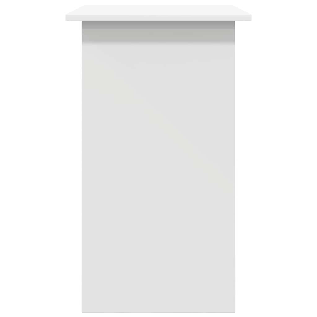 VidaXL Bureau 80x45x74 cm bewerkt hout wit