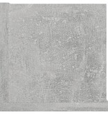VidaXL Cd-wandschap 100x18x18 cm bewerkt hout betongrijs