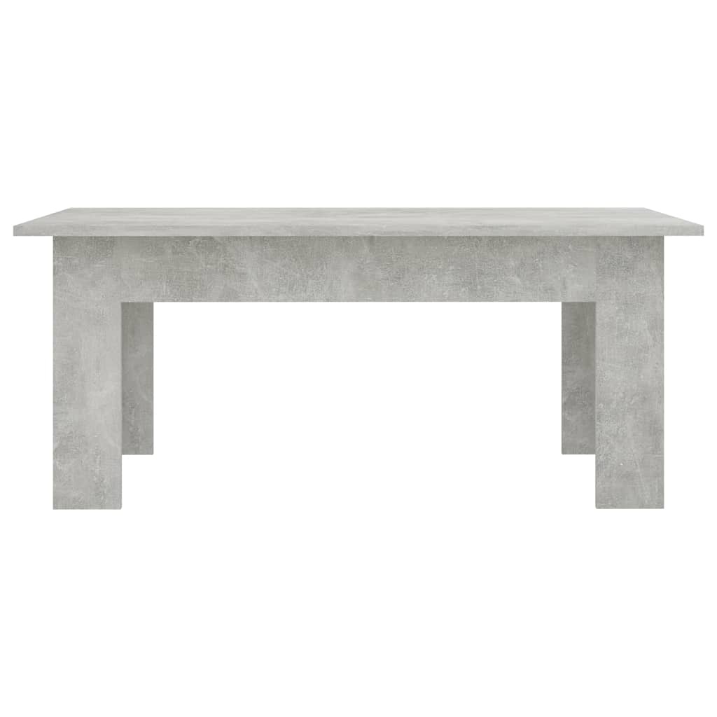 VidaXL Salontafel 100x60x42 cm bewerkt hout betongrijs