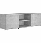 VidaXL Tv-meubel 120x34x37 cm bewerkt hout betongrijs