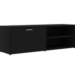 VidaXL Tv-meubel 120x34x37 cm bewerkt hout zwart
