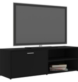 VidaXL Tv-meubel 120x34x37 cm bewerkt hout zwart