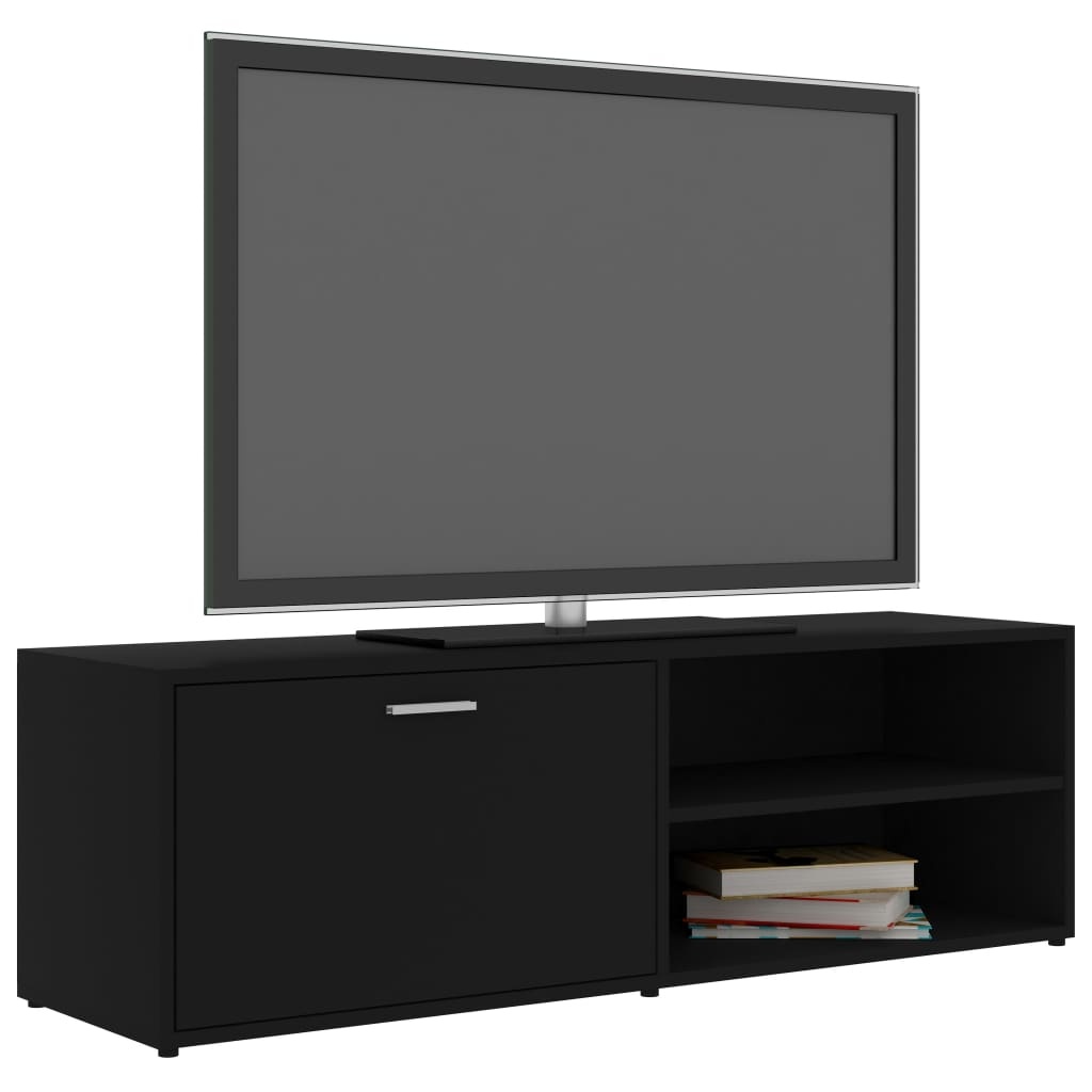 VidaXL Tv-meubel 120x34x37 cm bewerkt hout zwart