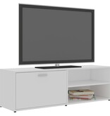VidaXL Tv-meubel 120x34x37 cm bewerkt hout wit