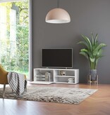 VidaXL Tv-meubel 120x34x37 cm bewerkt hout wit
