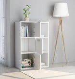 VidaXL Opbergkast 60x29,5x90 cm bewerkt hout wit