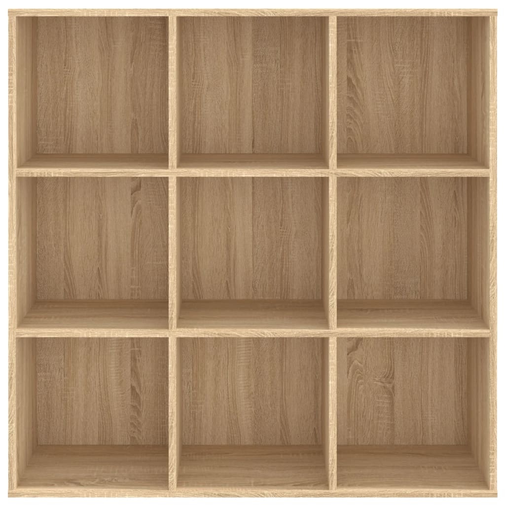 VidaXL Boekenkast 98x29x97,5 cm bewerkt hout sonoma eikenkleurig