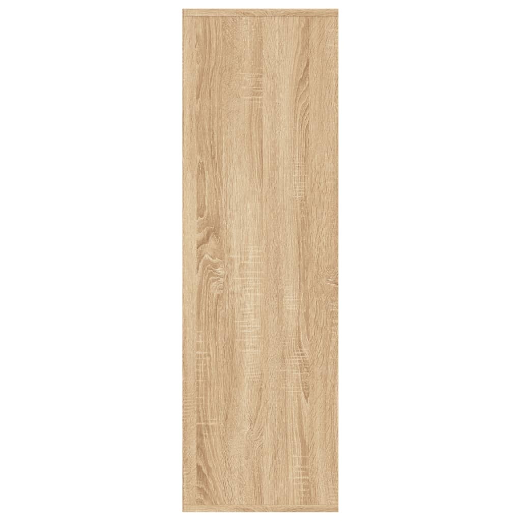 VidaXL Boekenkast 98x29x97,5 cm bewerkt hout sonoma eikenkleurig