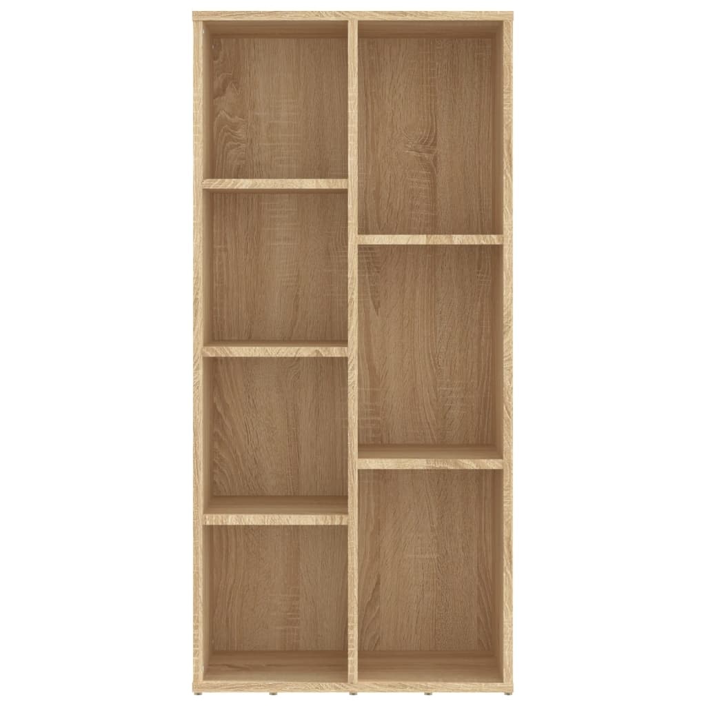 VidaXL Boekenkast 50x25x106 cm bewerkt hout sonoma eikenkleurig