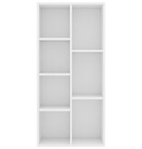 VidaXL Boekenkast 50x25x106 cm bewerkt hout wit