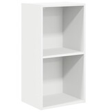 VidaXL Boekenkast 40x30x76,5 cm bewerkt hout wit