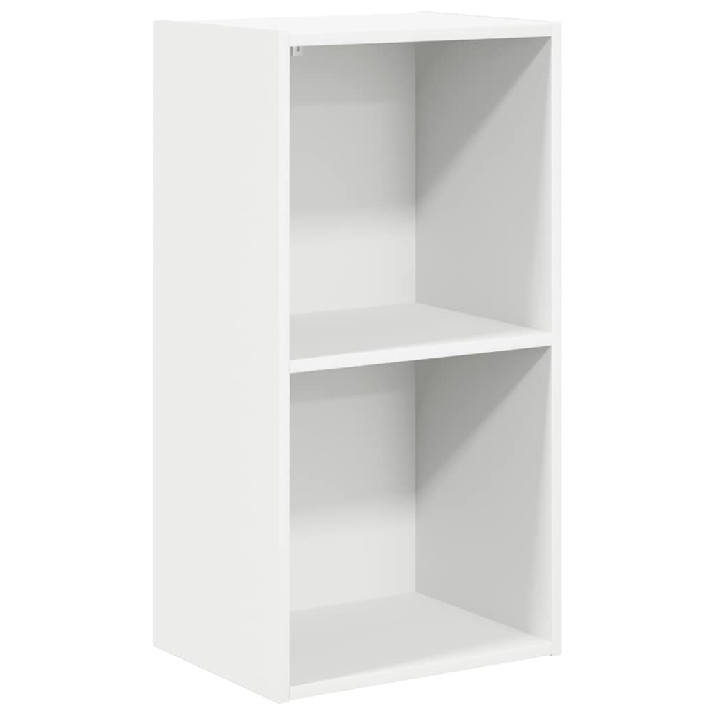 VidaXL Boekenkast 40x30x76,5 cm bewerkt hout wit