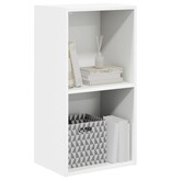 VidaXL Boekenkast 40x30x76,5 cm bewerkt hout wit
