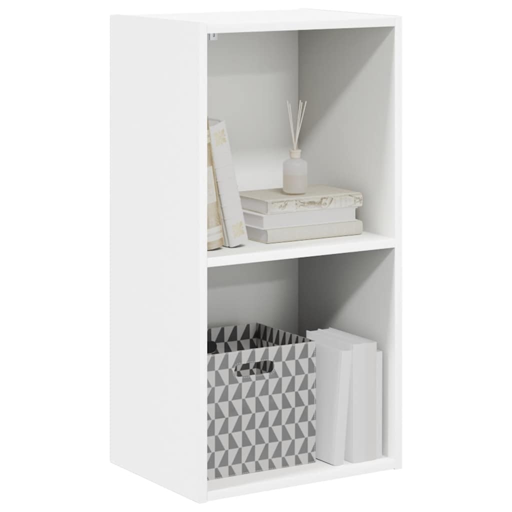 VidaXL Boekenkast 40x30x76,5 cm bewerkt hout wit
