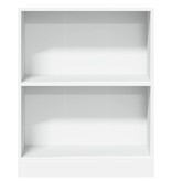 VidaXL Boekenkast 60x24x76 cm bewerkt hout wit