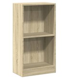 VidaXL Boekenkast 40x24x75 cm bewerkt hout sonoma eikenkleurig