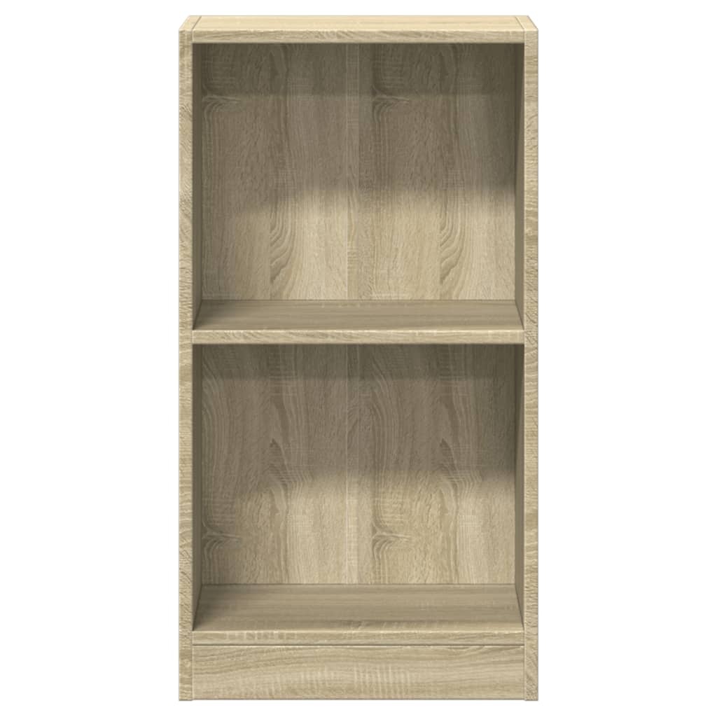VidaXL Boekenkast 40x24x75 cm bewerkt hout sonoma eikenkleurig
