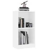 VidaXL Boekenkast 40x24x75 cm bewerkt hout wit