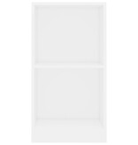 VidaXL Boekenkast 40x24x75 cm bewerkt hout wit
