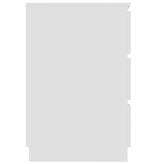 VidaXL Schrijftafel 140x50x77 cm bewerkt hout wit