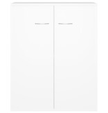 VidaXL Dressoir 60x30x75 cm spaanplaat wit