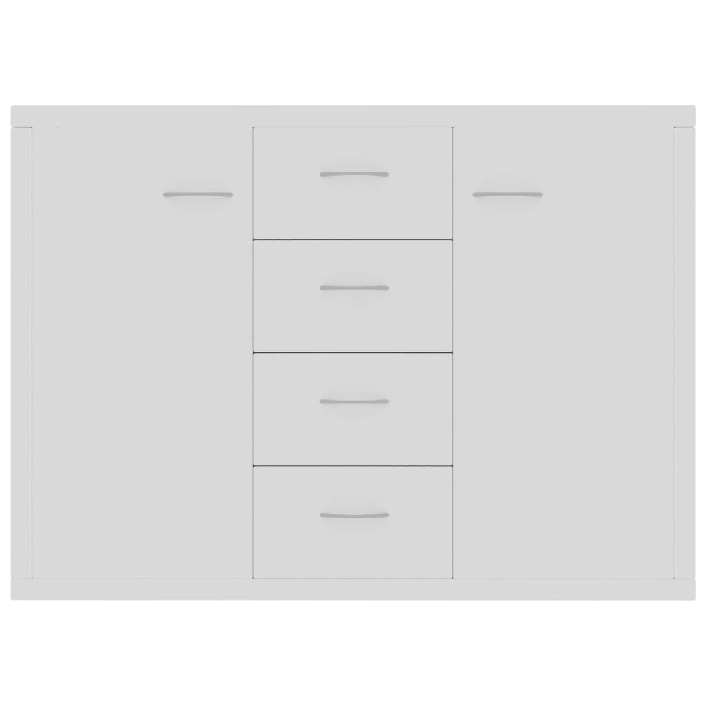 VidaXL Dressoir 88x30x65 cm bewerkt hout wit