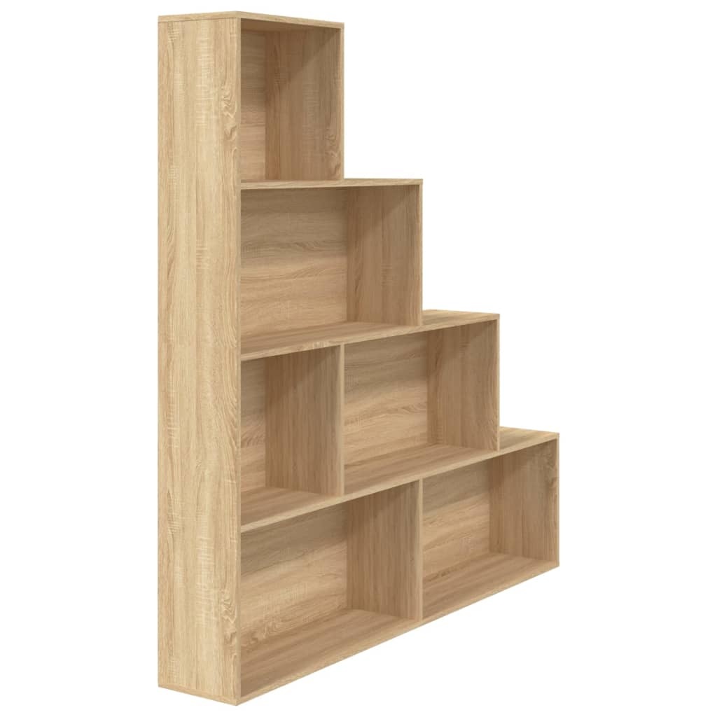 VidaXL Boekenkast/kamerscherm 155x24x160 cm bewerkt hout sonoma eiken