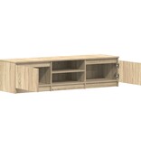 VidaXL Tv-meubel 140x40x35,5 cm bewerkt hout sonoma eikenkleurig