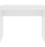 VidaXL Bureau 90x40x72 cm bewerkt hout wit
