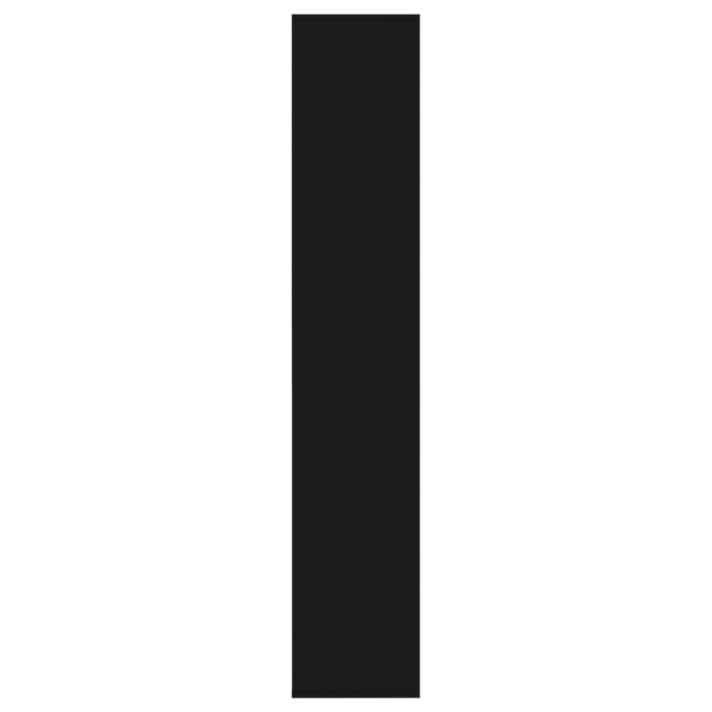 VidaXL Schoenenkast 54x34x183 cm bewerkt hout zwart