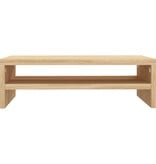 VidaXL Monitorstandaard 42x24x13 cm bewerkt hout sonoma eikenkleurig