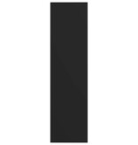 VidaXL Boekenkast/tv-meubel 36x30x143 cm bewerkt hout zwart