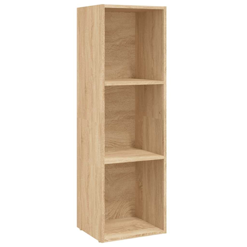 VidaXL Boekenkast/tv-meubel 36x30x114cm bewerkt hout sonoma eikenkleur