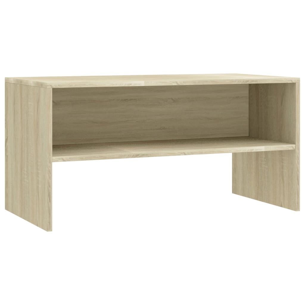 VidaXL Tv-meubel 80x40x40 cm bewerkt hout sonoma eikenkleurig