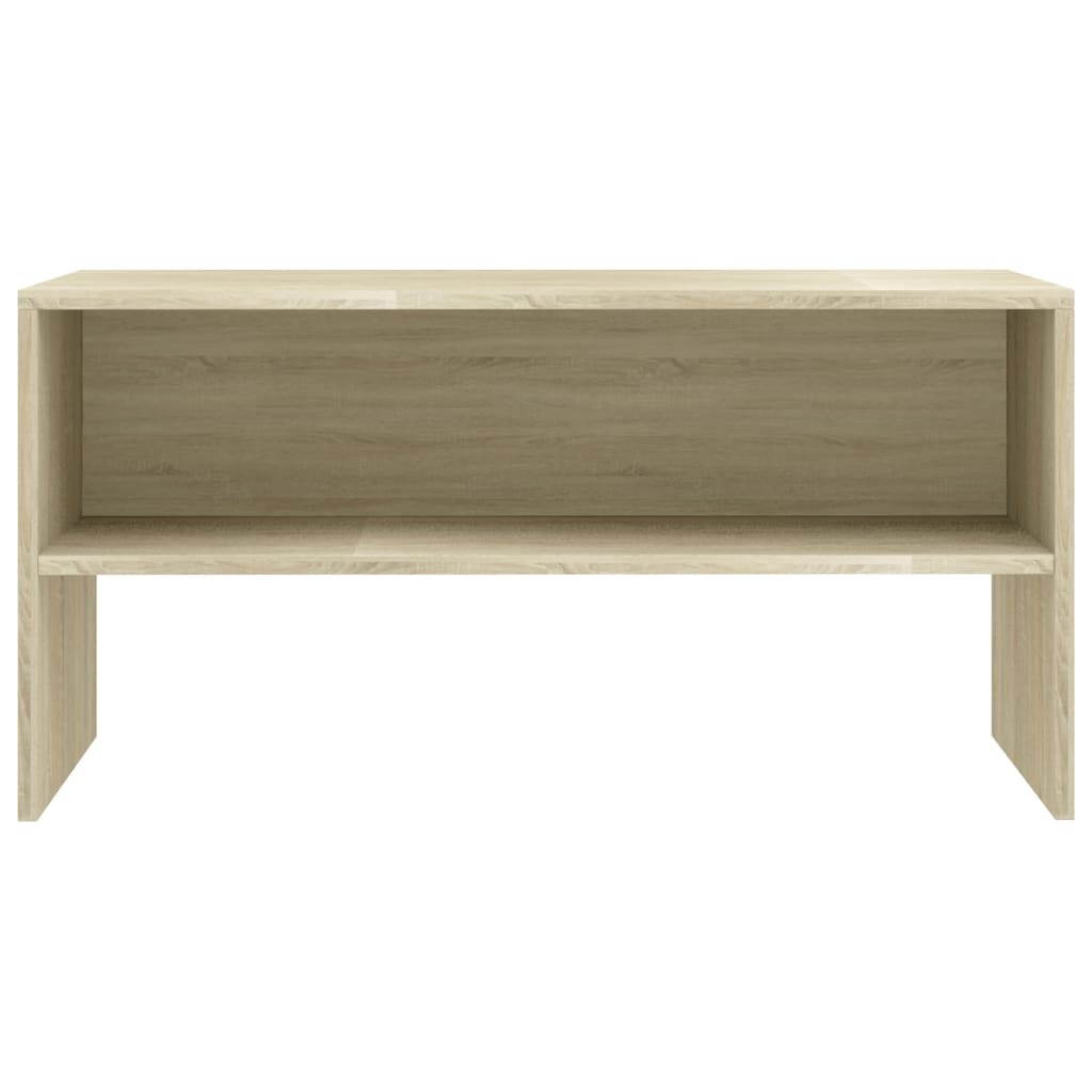 VidaXL Tv-meubel 80x40x40 cm bewerkt hout sonoma eikenkleurig