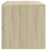 VidaXL Tv-meubel 80x40x40 cm bewerkt hout sonoma eikenkleurig