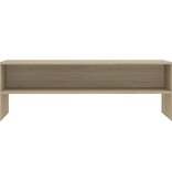VidaXL Tv-meubel 120x40x40 cm bewerkt hout sonoma eikenkleurig