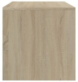 VidaXL Tv-meubel 120x40x40 cm bewerkt hout sonoma eikenkleurig