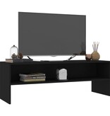 VidaXL Tv-meubel 120x40x40 cm bewerkt hout zwart